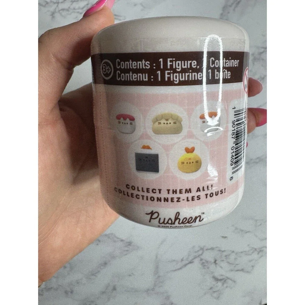 Hamee Pusheen Squishu Bento Box Capsule Squishy Figure w/ Container 2026